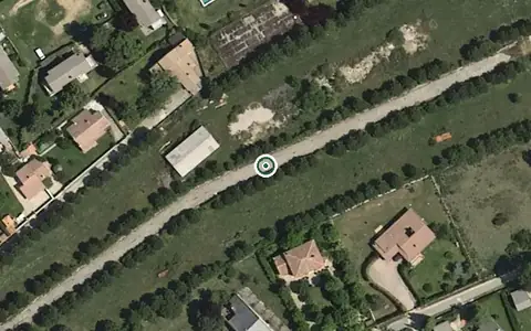 Vista aérea de la ubicación de Residencia de Personas Mayores Rovira Tarazona