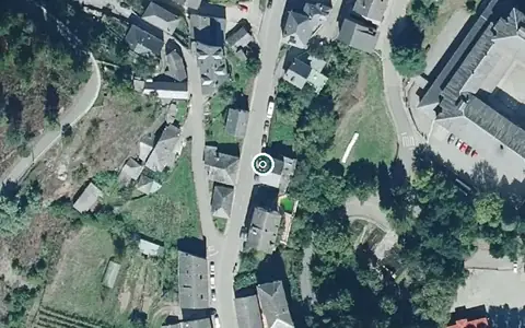 Vista aérea de la ubicación de Residencia Teodulfo Lagunero