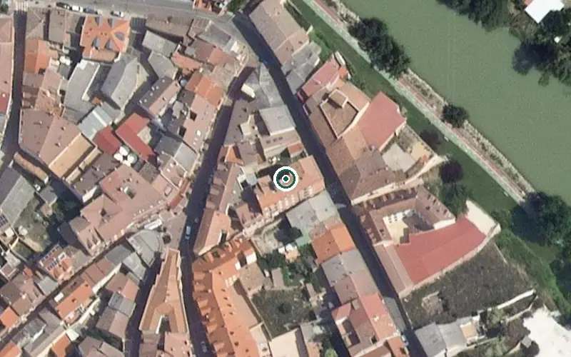 Vista aérea de la ubicación de Residencia para Personas Mayores Pinar de Herrera