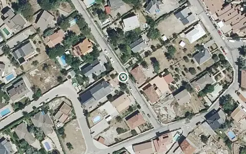 Vista aérea de la ubicación de Residencia El Lucero