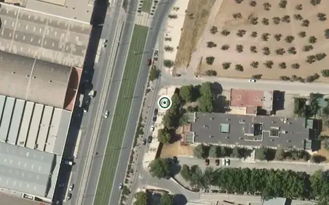 Vista aérea de la ubicación de Centro Residencial para Personas Mayores la Estrella