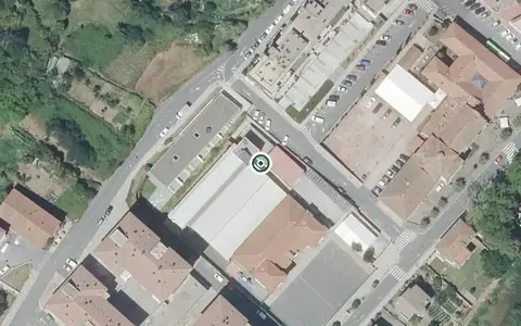 Vista aérea de la ubicación de Residencia León Trucios Egoitza