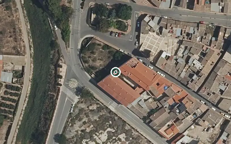 Vista aérea de la ubicación de Resid. Medico-geriatriaca Villa Sofia