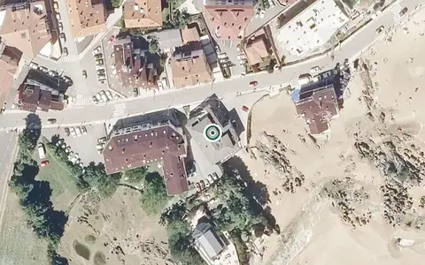 Vista aérea de la ubicación de De la Hoz