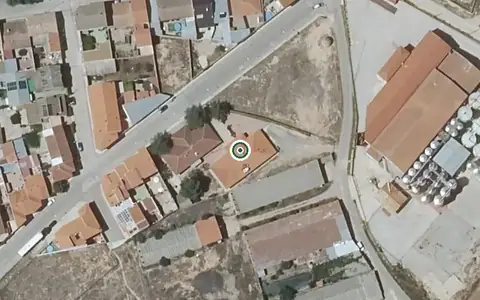 Vista aérea de la ubicación de Vivienda Municipal de Mayores Villamalea