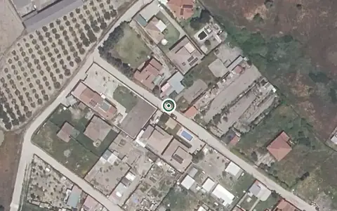 Vista aérea de la ubicación de Residencia El Romeral