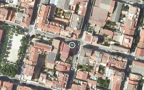 Vista aérea de la ubicación de Residència d'Avis Nostra Senyora de Montserrat
