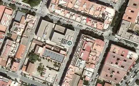 Vista aérea de la ubicación de Centre de dia Horts de Miró