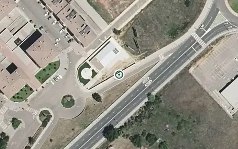 Vista aérea de la ubicación de Centro de Día Requejo