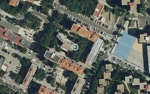 Vista aérea de la ubicación de Centro de Día Municipal San Luciano
