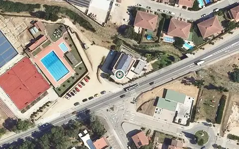 Vista aérea de la ubicación de Centre de dia Tesar Residencial