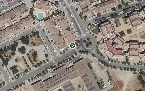 Vista aérea de la ubicación de Centro Residencial para Mayores Joaquín Rosillo