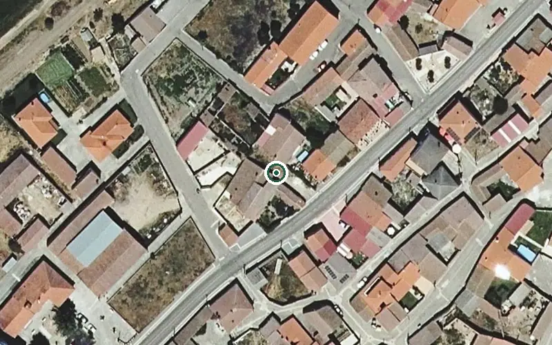 Vista aérea de la ubicación de Residencia de Personas Mayores San Antonio de Padua II