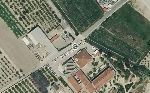 Vista aérea de la ubicación de Residencia P.m.d. Solimar Sollana