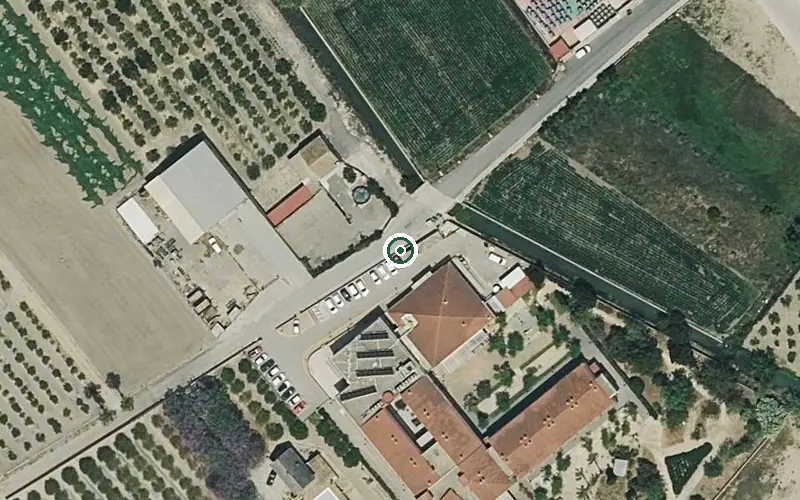 Vista aérea de la ubicación de Residencia P.m.d. Solimar Sollana