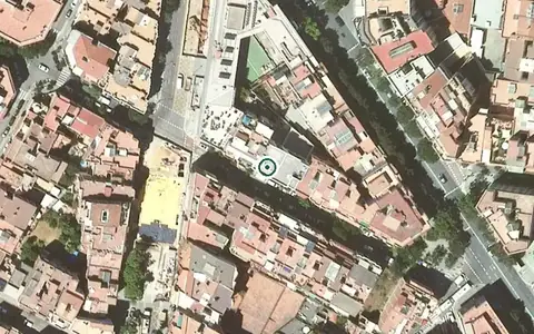 Vista aérea de la ubicación de Residència Baró