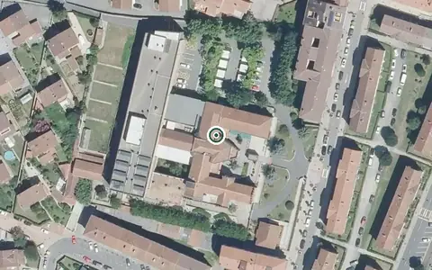 Vista aérea de la ubicación de Fundación Residencia Calzada Egoitza