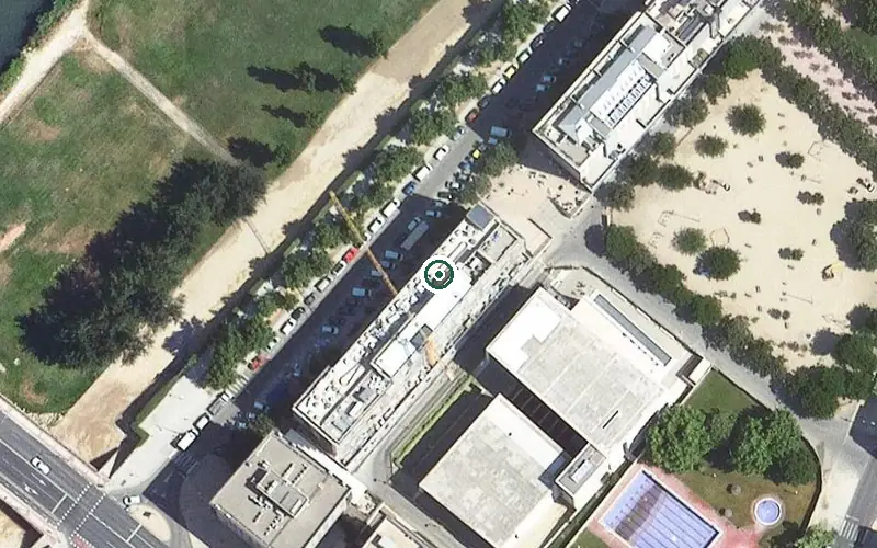 Vista aérea de la ubicación de Centre de dia Emera Lleida Ponent