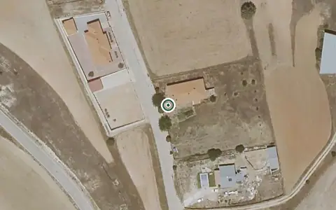 Vista aérea de la ubicación de Vivienda de Mayores Municipal de la Frontera