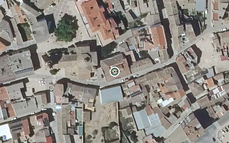 Vista aérea de la ubicación de Residencia de Mayores Municipal