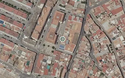 Vista aérea de la ubicación de Centro Residencial Sor Angela de la Cruz