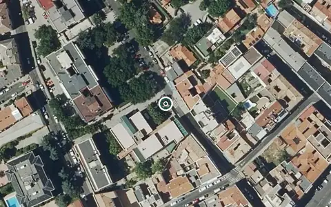 Vista aérea de la ubicación de Centro de Día Municipal Leñeros Cognitivo