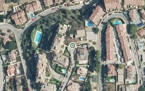 Vista aérea de la ubicación de Centro Residencial para Mayores Bófer