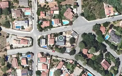 Vista aérea de la ubicación de Centro Terapéutico y Geriátrico