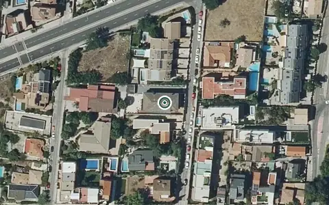 Vista aérea de la ubicación de Residencia Rosita