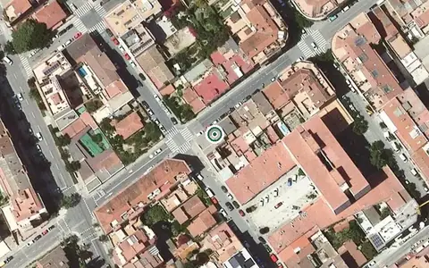 Vista aérea de la ubicación de Centre de dia Josefina Mata