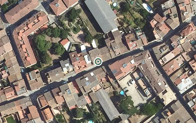 Vista aérea de la ubicación de Residència Ca l'Oller