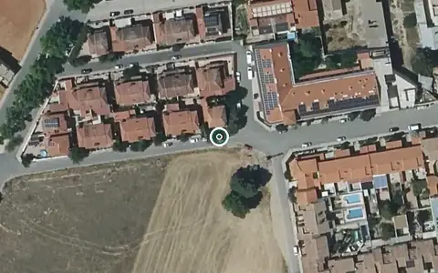 Vista aérea de la ubicación de Centro de Día las Viñas