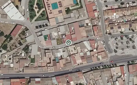Vista aérea de la ubicación de Centro Residencial para Mayores Nuestra Señora de los Ángeles
