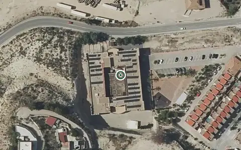 Vista aérea de la ubicación de Fundación Santa Isabel