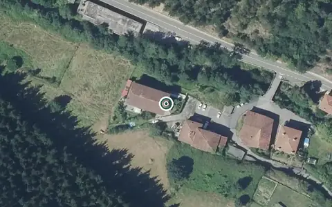 Vista aérea de la ubicación de Residencia Arbildu Egoitza