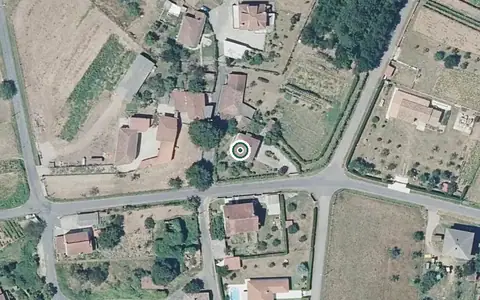 Vista aérea de la ubicación de Vivenda Comunitaria Terceira Idade Solpor