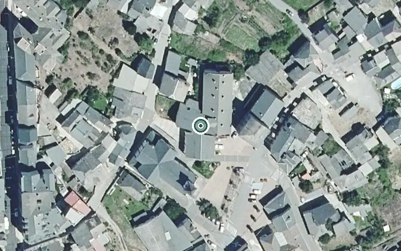 Vista aérea de la ubicación de Centro Residencial para Personas Mayores San Antonio Abad