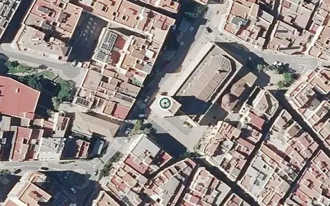 Vista aérea de la ubicación de Centro de Día para Personas Mayores Dependientes Baix Maestrat