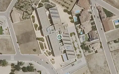 Vista aérea de la ubicación de Residencia de Mayores y Centro de Día