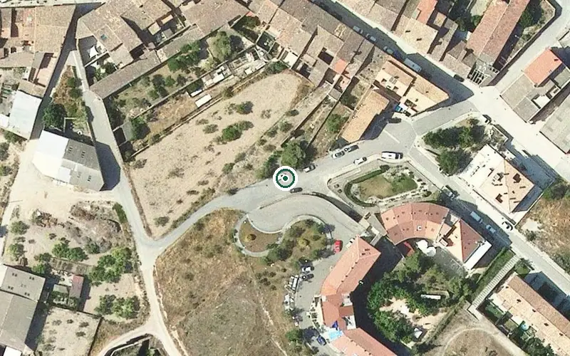 Vista aérea de la ubicación de Residència per a Gent Gran Sant Pere Claver