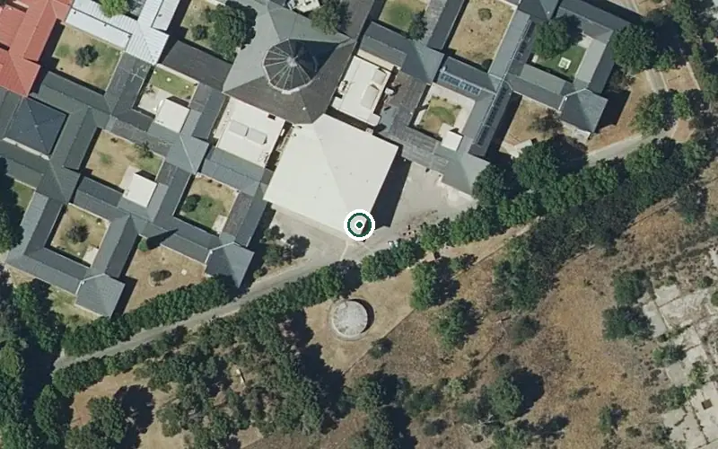 Vista aérea de la ubicación de Residencia Ntra. Sra. del Carmen