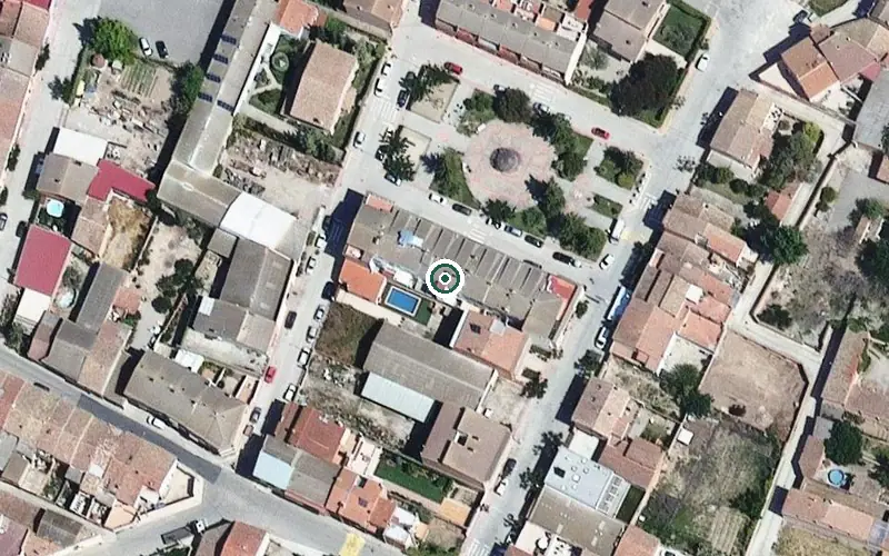 Vista aérea de la ubicación de Residència Barbens