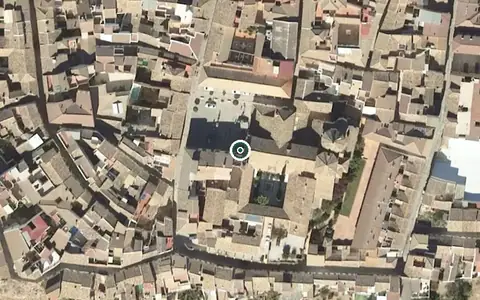 Vista aérea de la ubicación de Centro Residencial para Personas Mayores Fundación Marmol