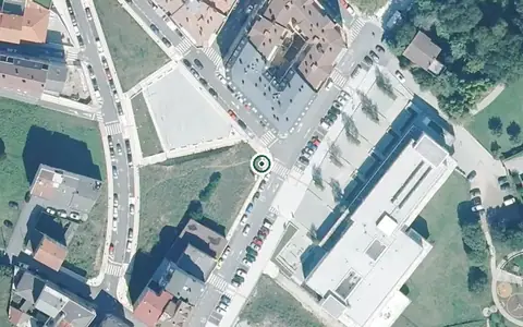 Vista aérea de la ubicación de Centro de Día para Persoas Maiores de Arteixo