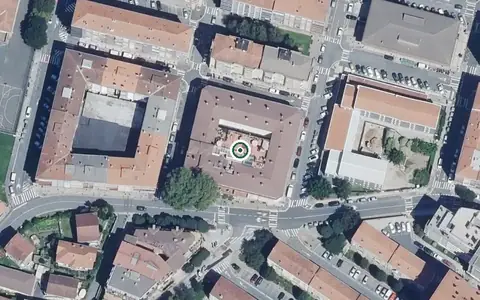 Vista aérea de la ubicación de Caser Residencial Anaka Egoitza