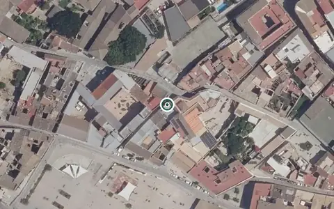 Vista aérea de la ubicación de Centro Residencial Sor Angela de la Cruz