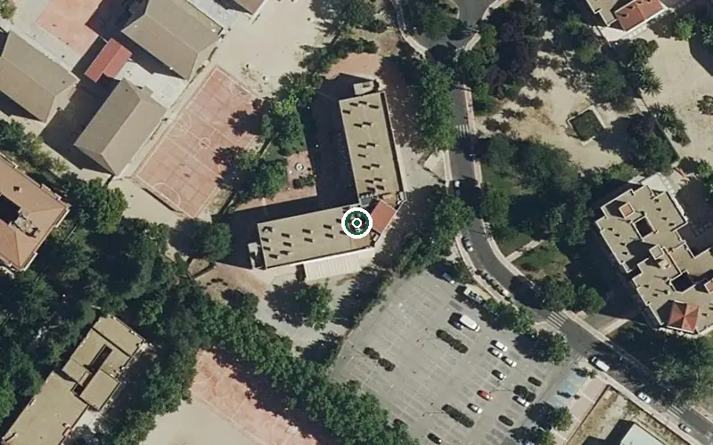 Vista aérea de la ubicación de Residencia Getafe Alzheimer