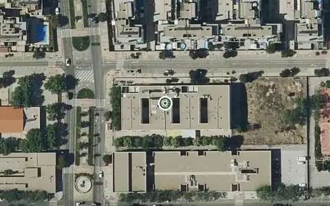 Vista aérea de la ubicación de Residencia Dolores Soria