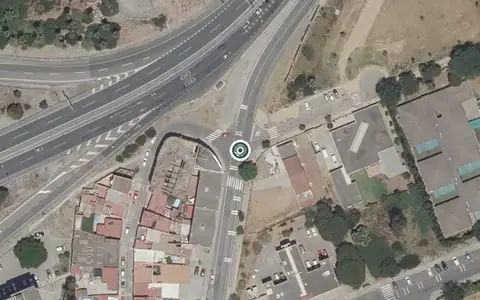 Vista aérea de la ubicación de Centro de Día para Mayores Enfermos de Alzheimer del Campo de Gibraltar