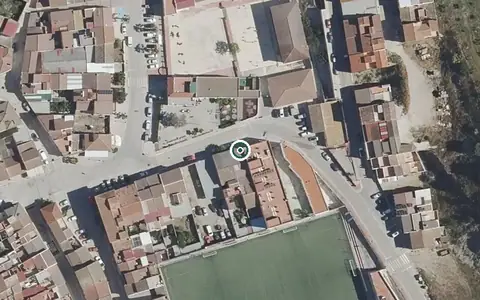 Vista aérea de la ubicación de Centro Residencial Municipal de Algamitas